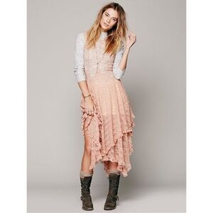 Free People French Courtship Lace dress XS